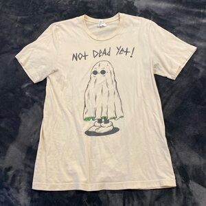 🌼 Not Dead Yet Canvas brand tee